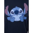 thumbnail image 7 of Disney Stitch Women's Pullover Crewneck Sweatshirt Stitch Graphic Print Pull On, 7 of 7