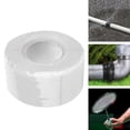 thumbnail image 5 of , Self-fusing, Convenient Water Pipe, Sealed Corner Sewer Pipes, Home Wiring Harness Waterproof Sealing Strip , White, 5 of 8