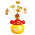 thumbnail image 1 of Wartleves Figura del dios de la riqueza que asiente con la cabeza, accesorios para el hogar y el coche, según el Feng Shui, 1 of 7