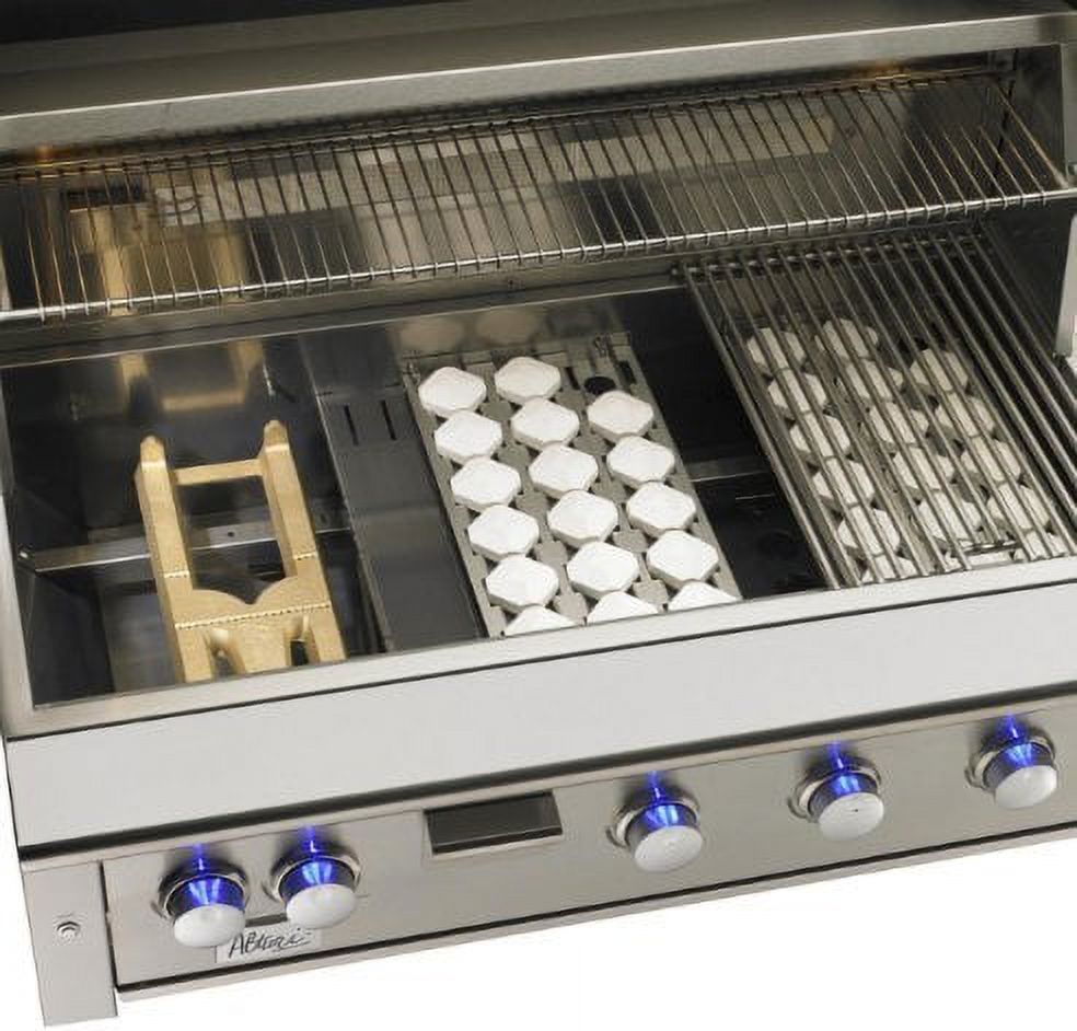 Summerset Alturi 42-inch 3-burner Built-in Natural Gas Grill With Red Brass Burners & Rotisserie - ALT42RB-NG - image 4 of 7