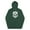 Alpine Green, variant on Santa Cruz Surf Shop SC Skull Premium Mens Hoodie