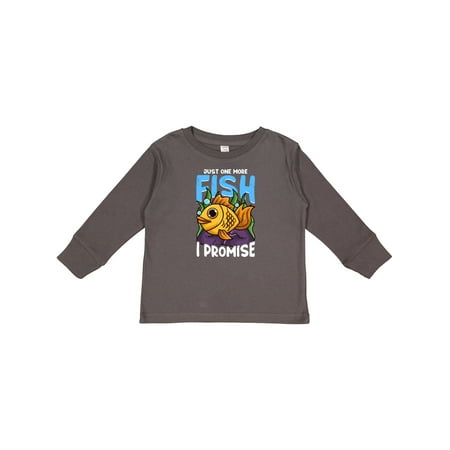 

Inktastic Fish Joke Goldfish Pet Gift Toddler Boy or Toddler Girl Long Sleeve T-Shirt