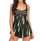 thumbnail image 5 of Augper Women Casual Fashion Print Strappy Back Set Two Piece Swimsuits Suit, 5 of 6