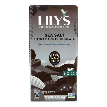 Lily'S Dark Chocolate Candy Bar, 2.8 Oz (Best Selling Candy Bar In The World)