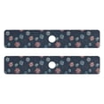 thumbnail image 7 of Yayeee Faucet Mat for Kitchen Sink 30" Diatomite Long Splash Guard Pad, Starry Fireworks Pattern, 2 Pack, 7 of 7
