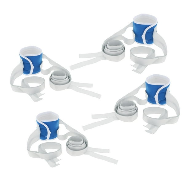 Restricción del Soporte para extremidades Control de restricción Muñeca Pies Correas Reutilizadas Lavable Durable Correas de sujeción suaves