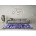 thumbnail image 3 of Ahgly Company Indoor Rectangle Persian Blue Traditional Area Rugs, 8' x 10', 3 of 4