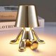 thumbnail image 1 of Touch Control Bedside Table Lamp, Creative Little Golden Man Decorative LED Desk Lamp, 3 Brightness Levels Dimmable USB Charging Table Lamp for Bedroo, 1 of 5