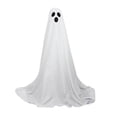 thumbnail image 1 of Fantasma de pie aterrador iluminado de tela blanca Decoración de Halloween para exteriores Fácil de montar Durabilidad Grande, 1 of 9