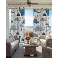 thumbnail image 4 of Cartoons Cute Dinosaurs Blackout Curtains 84 Inch Length Gray Blue Dinosaurs Animals Thermal Insulated Window Curtain Window Drapes 2 Panels for Bedroom Living Room 52"Wx84"L, 4 of 9