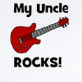 thumbnail image 2 of CafePress - My Uncle Rocks! (Guitar) Infant Bodysuit - Baby Light Bodysuit, Size Newborn - 24 Months, 2 of 4