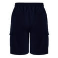 thumbnail image 5 of Tungbrin Men's 10 Inch Cargo Shorts Drawstring Elastic Waist Hiking Work Shorts Athletic Quick Dry Shorts with Multi Pockets, 5 of 8