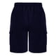 thumbnail image 5 of pstuiky Abreviatura para hombres, Pantalones cortos casuales de moda para hombre, de color liso, con cintura elástica y múltiples bolsillos. Pantalones cortos de golf, 5 of 8