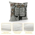 thumbnail image 4 of SHANXI Book Decorative Pillowcase Throw Pillow Cover, Modern Art Women Body Flowers for Sofa Bed Room Home Bohemia Decor Pillow Case 20x20in, 4 of 5