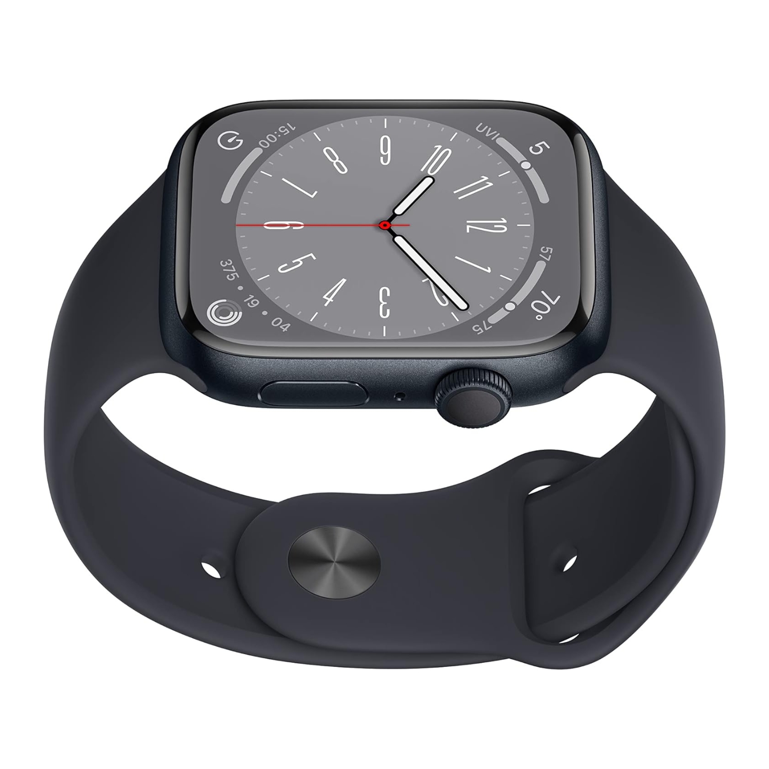 Pre-Owned Apple Watch Series 8 Aluminum 41mm A2772 (GPS + Cellular) Midnight w/ Wireless Earbuds