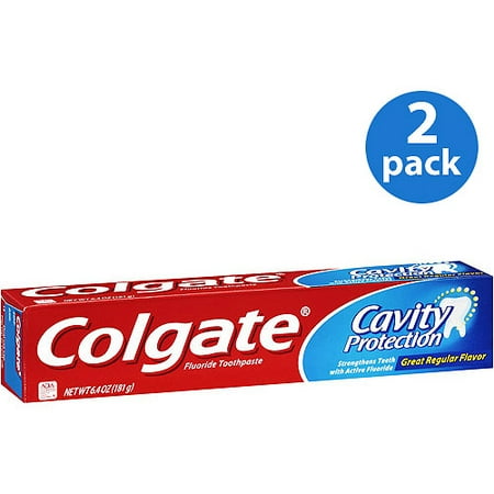 Colgate Original Toothpaste, 6.4 oz (Pack of 2)