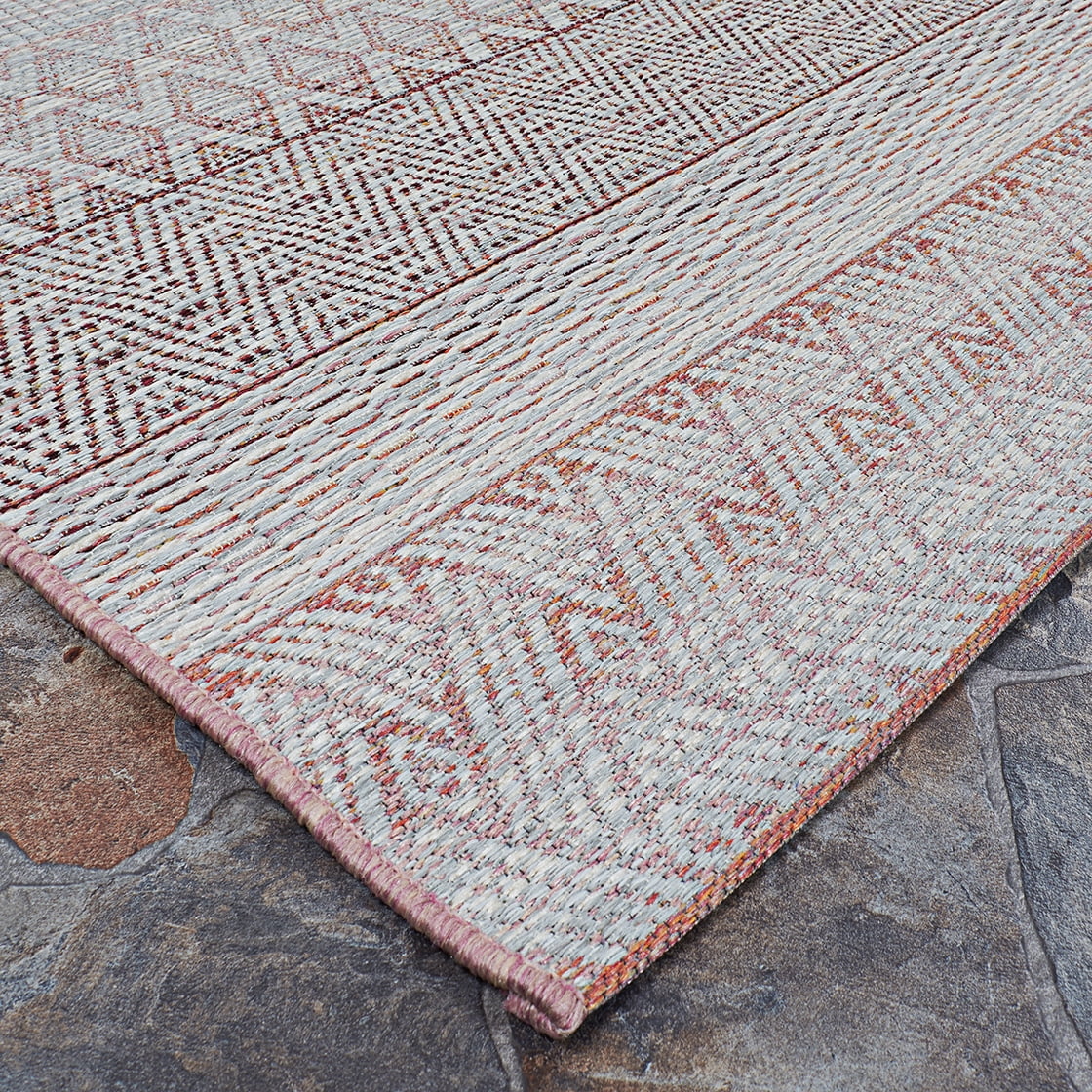 Couristan Cape Gables Indoor/Outdoor Area Rug, 7'10" x 10'9", Hibiscus