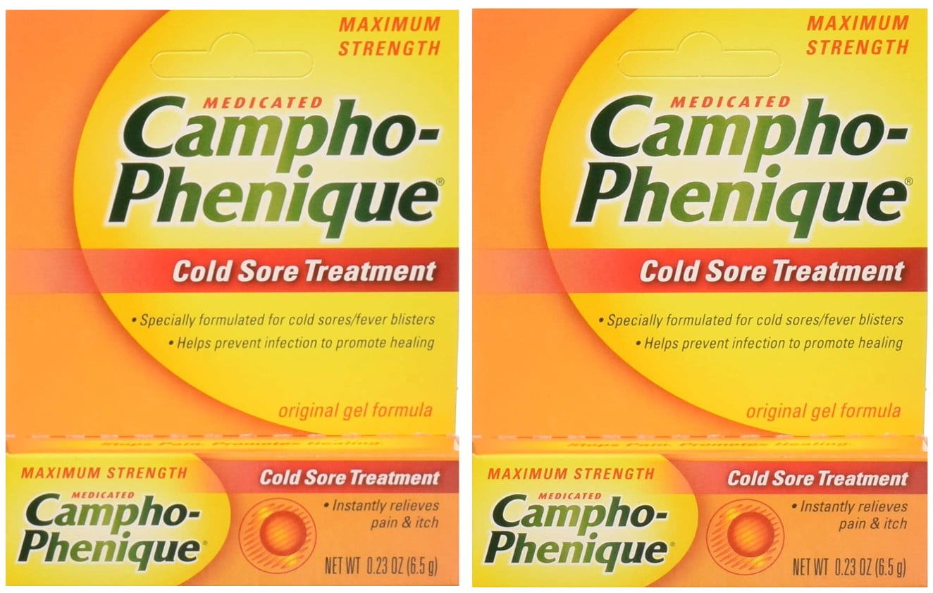 Campho-Phenique Cold Sore Treatment 0.23 oz (Pack of 2)