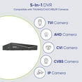 thumbnail image 5 of SANNCE 5in1 8CH DVR HD 5MP Security Camera System Outdoor Motion Detection,4Pcs 5MP TVI Weatherproof CCTV Bullet Cameras, Infrared Superior Night Vision,1T Hard Drive, Remote Access, 5 of 8