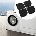 thumbnail image 2 of Estera de choque silenciosa para refrigerador cuadrado de vibración almohadilla antisilenciadora Universal 4 Uds., 2 of 4