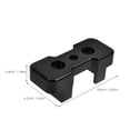 thumbnail image 2 of OULII Transmission Mount Insert For Vehicle Transmission Parts With Aluminum Alloy 1Set 9.80X4.20X3.40CM, 2 of 8