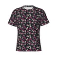 thumbnail image 3 of Naloa Daisies Flowers Men's T-Shirt Sport T-shirt Men's Basic Tee Casual Men's Shirt, Round Neck, Short Sleeves - Small, 3 of 5