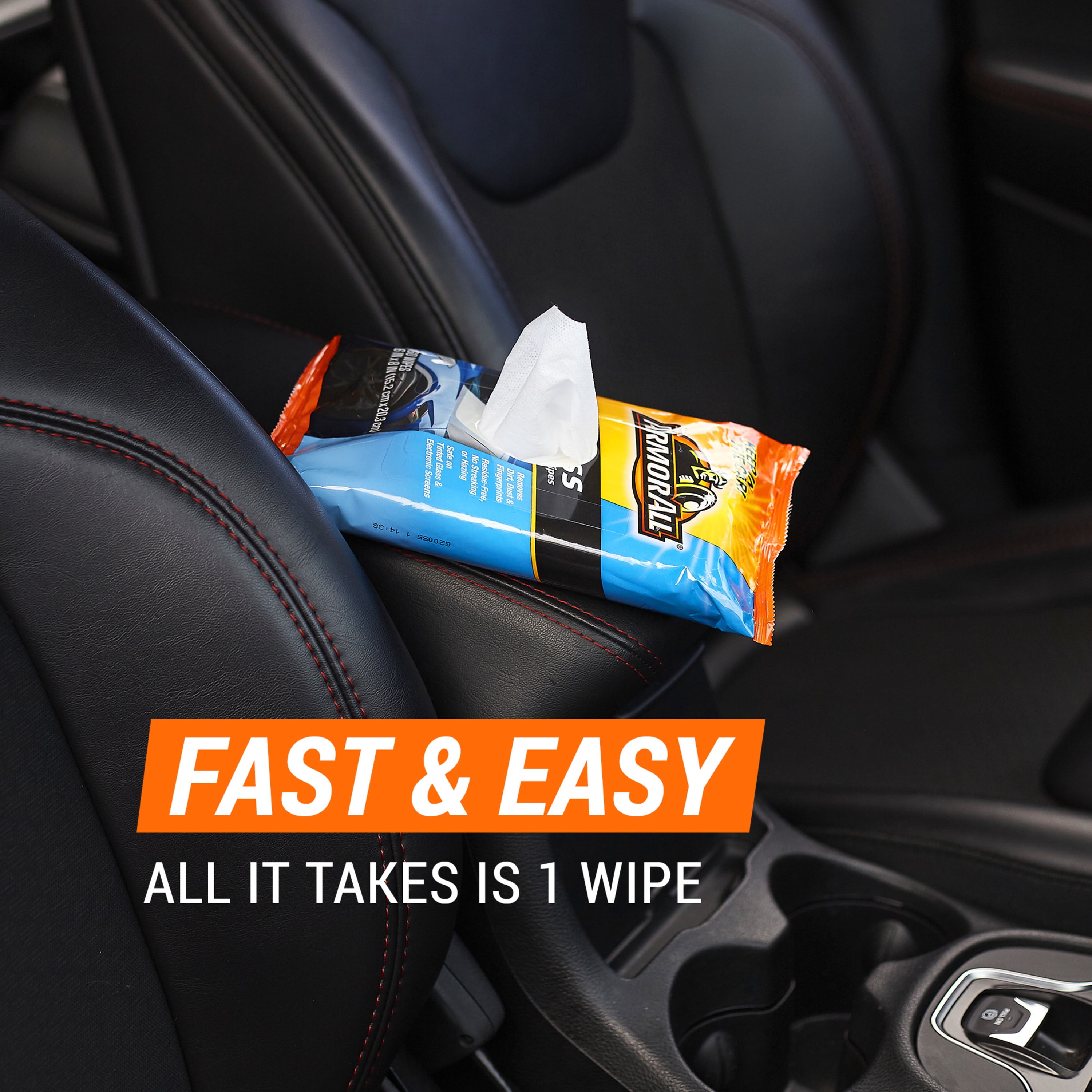 Armor All Auto Glass Wipes To-Go - Shop Car Accessories at H-E-B