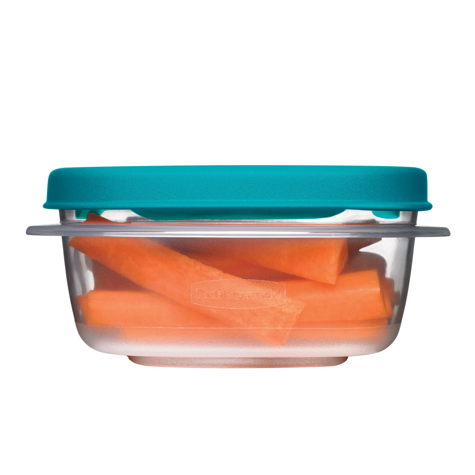 Rubbermaid Easy Find Lids 320oz (2.5 gal) Plastic Rectangle Food Storage  Container Clear