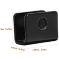 thumbnail image 2 of Raindrops 8Pcs Metal Mirror Clips Black Simple Design for Professionals Homeowners, 2 of 7