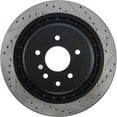 thumbnail image 3 of StopTech 127.42101L StopTech Sport Rotors; Drilled And Slotted; Rear Left; Fits select: 2010-2013 INFINITI G37, 2009-2019 NISSAN 370Z, 3 of 5