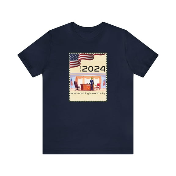 2024 When Anything Is Worth A Try, 2024 ET Alien For President T-Shirt