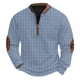 thumbnail image 2 of Blusas y camisas de manga larga con cuello redondo Sudadera con capucha de cuello redondo para hombre Jersey estampado Blusa de poliéster de manga larga para hombre, 2 of 4