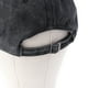 thumbnail image 4 of Gorra de béisbol vintage teñida lavada Sombrero de papá de algodón ajustable de perfil bajo Unisex Sombrero de béisbol de color puro （Negro）, 4 of 5