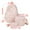 Pink, variant on Women's Trio Handbag Set With Bow Accent, Versatile Purse Collection Including Backpack Shoulder Bag Tote, Spacious Carryall For Work Travel