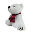 thumbnail image 2 of OURS EN PELUCHE AVEC ÉCHARPE PENDANT LES VACANCES, 2 of 3