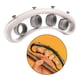 thumbnail image 4 of Ejercitador de extensión de dedos para guitarra, entrenador de instrumentos de expansión, velocidad de dedos, entrenamiento para principiantes blanco, 4 of 8