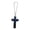 Black, variant on Sparkling Clay Crucifix Ornament For Car Rearview With Crystal Embellishments