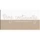 thumbnail image 1 of Cuadro Decorativo - Orar continuamente Jr  Impresión en canvas, estrechado., 1 of 2