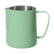 thumbnail image 4 of Jarra para espumar leche, taza de , jarra humeante, accesorios para café, taza espumadora de leche de acero inoxidable para barra de café Verde Claro 600ml, 4 of 8