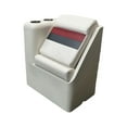 thumbnail image 2 of Horizon Manufacturing Premium Pontoon Furniture Set 3 PC Premium 022 AAEC White/Red/Charcoal, 2 of 3