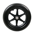thumbnail image 3 of Milaget Roue Arrière de Remplacement pour Fauteuil Roulant 12 Pouces Accessoires pour Marcheurs Noir, 3 of 7