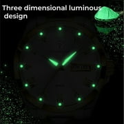 Double Calendar Men's Watch Watch Life Waterproof Design Luminous Coating Featured Men's Gifts