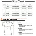 thumbnail image 4 of Admvng Casual Tops for Women Plus Size Round Neck Short Sleeve Summer Basic Top Blouses S-2XL, 4 of 4