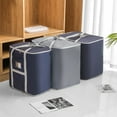thumbnail image 4 of Tnobhg Clothes Storage Bag High Capacity Quilt Blanket Reusable Wardrobe House Moving Clothes Storage Bag Household Products, 4 of 8