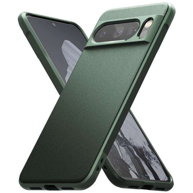 Funda Google Pixel 8 Pro Ringke Onyx Verde Oscuro Anti Huella y Antideslizante con Protección Adicio