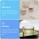 thumbnail image 4 of 12 portavelas de cristal transparente para velas votivas, ideales como centro de mesa o para velas pequeñas., 4 of 7
