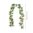 thumbnail image 2 of Fwttom Greenery Spring Garland 68" Easter Indoor Outdoor Holiday Party Scene Setup Flower Garlands for Decoration Yard Garden Home, 2 of 9