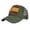 Army Green, variant on HEVRJEWJD Unisex National Baseball Visor For Outdoor Sun Group Activities Breathable Mesh Design Army Green One Size