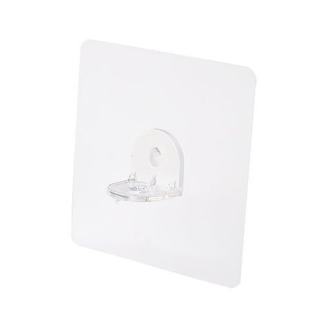 

XCVBTZQG Wardrobe Partition Holder PUNCH-FREE SELF-ADHESIVE Board Hook 8PC(Clearance)