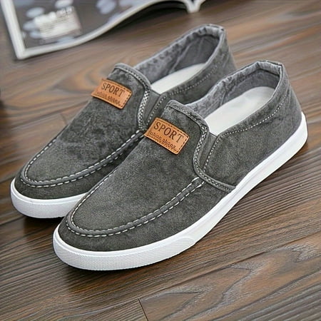 

With Rubber Sole Men s Casual Loafers Comfy Slip-on Shoes For Walking Driving